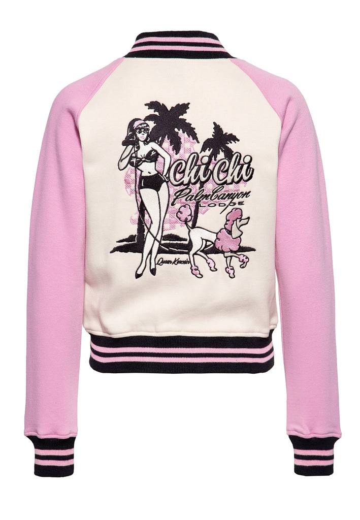 Queen Kerosin College Sweatjacke «Chi Chi» Weihnachtsangebot