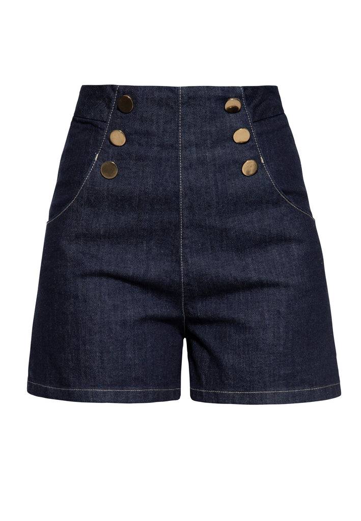 Queen Kerosin Denim Marlene Shorts Osterangebot