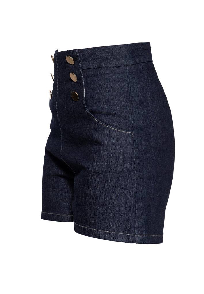 Queen Kerosin Denim Marlene Shorts Osterangebot