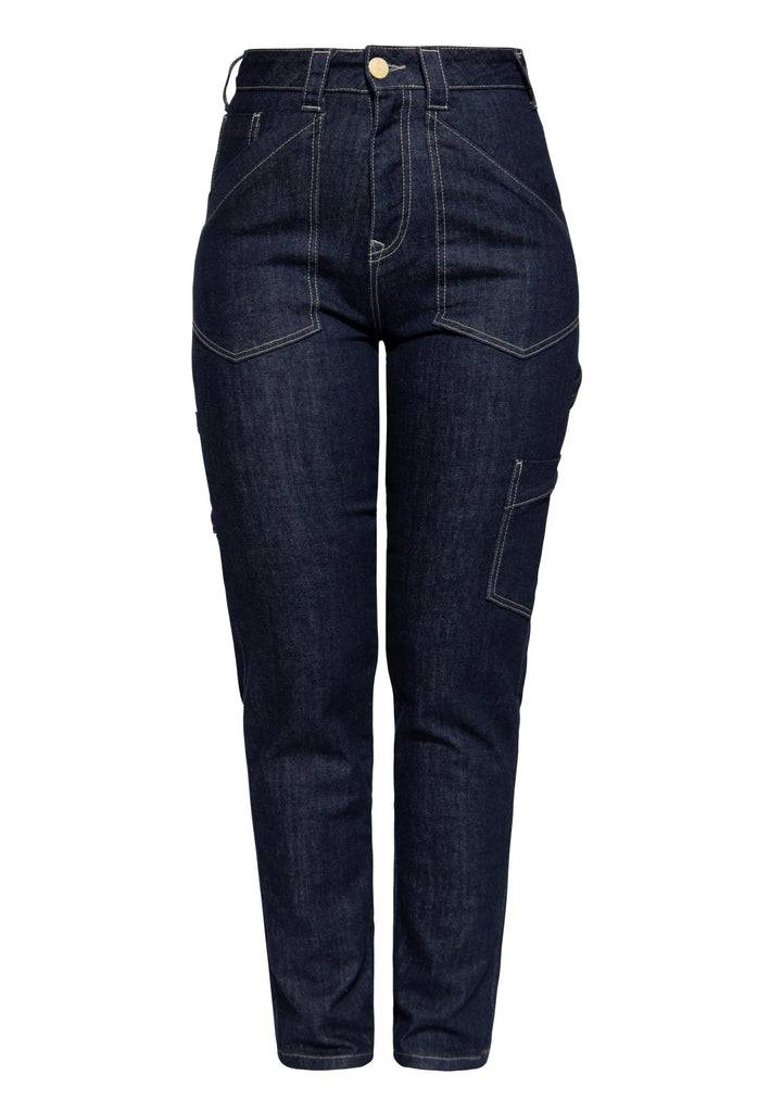 Queen Kerosin 50s Workwear Denim Pants Muttertagsangebot