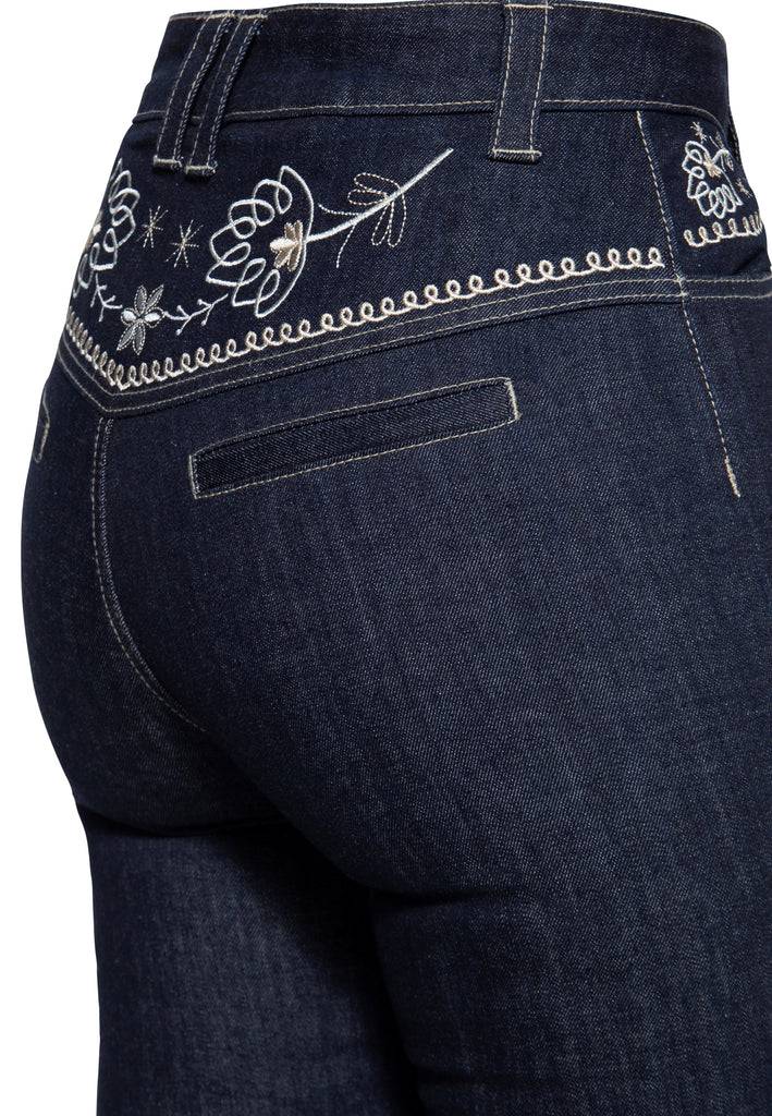 Queen Kerosin 50's Fit Western Jeans Vatertagsangebot