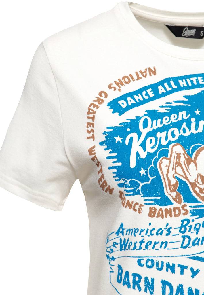 Queen Kerosin Vintage T-Shirt «Barn Dance» Neuheiten