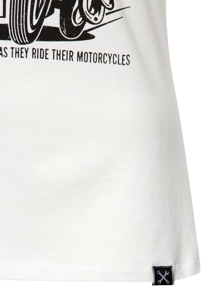 Queen Kerosin Print T-Shirt «She devils on wheels» Kauf eins, bekomm eins gratis
