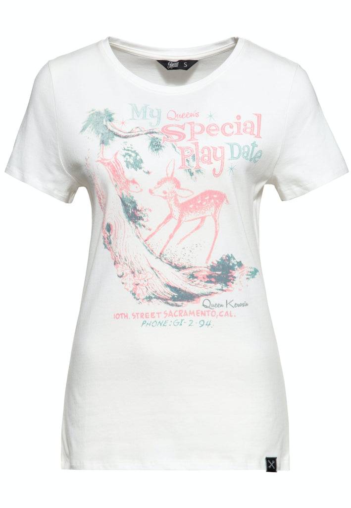 Queen Kerosin T-Shirt «Special Play Date» Riesige Ersparnisse