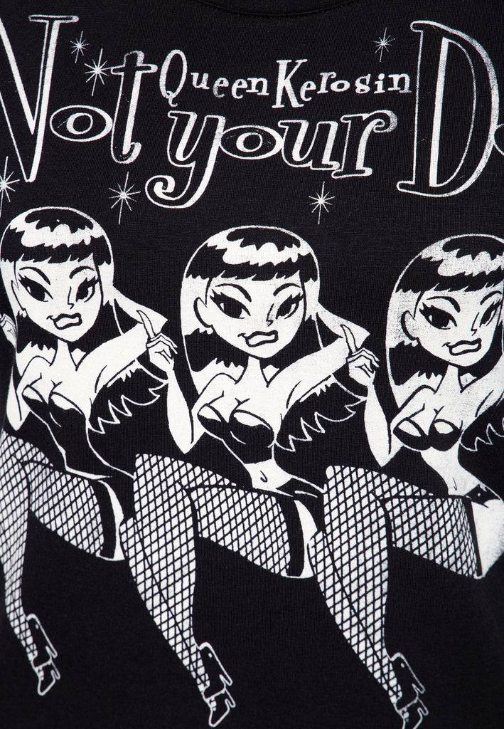 Queen Kerosin T-Shirt «Not your Doll» Wochenangebot