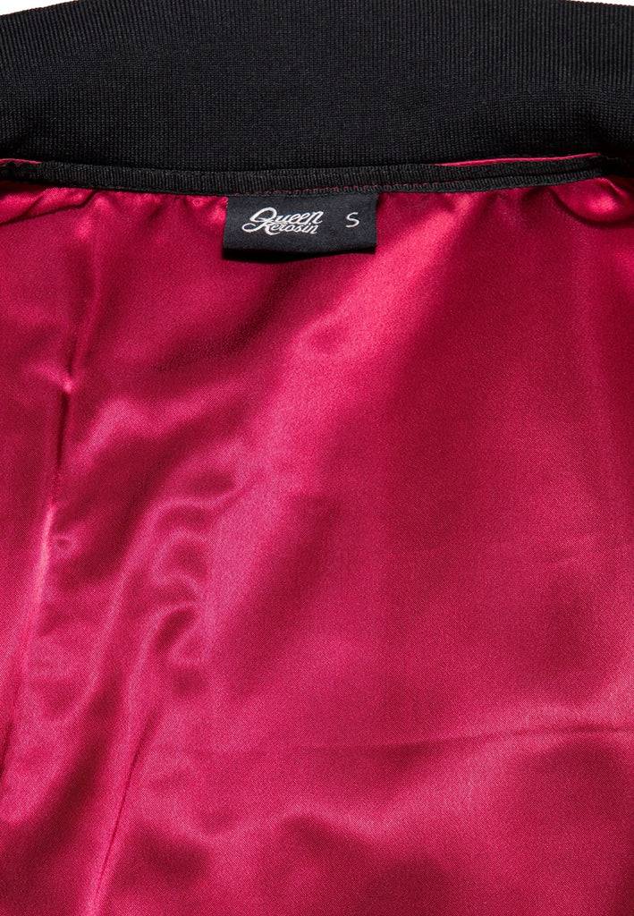 Queen Kerosin Collegejacke «Speed Queens» Kostenlose Rückgabe