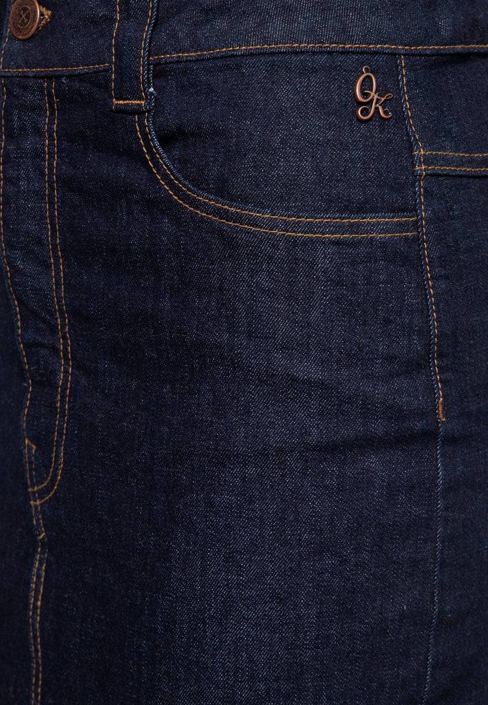 Queen Kerosin Denim Workwear Pencil Rock «Cinch Back» Nur für heute