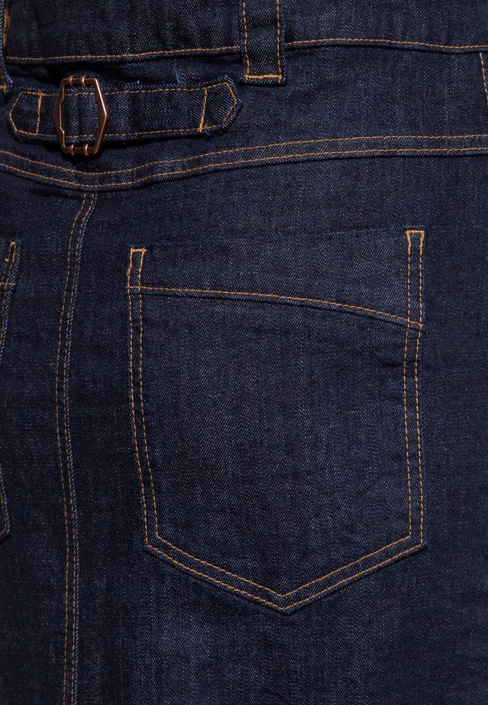 Queen Kerosin Denim Workwear Pencil Rock «Cinch Back» Nur für heute