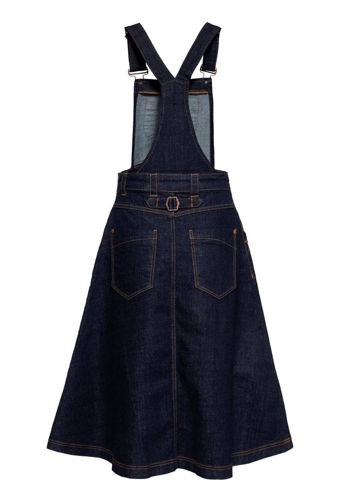 Queen Kerosin Denim Swing Latz-Kleid Sonderangebot der Fabrik