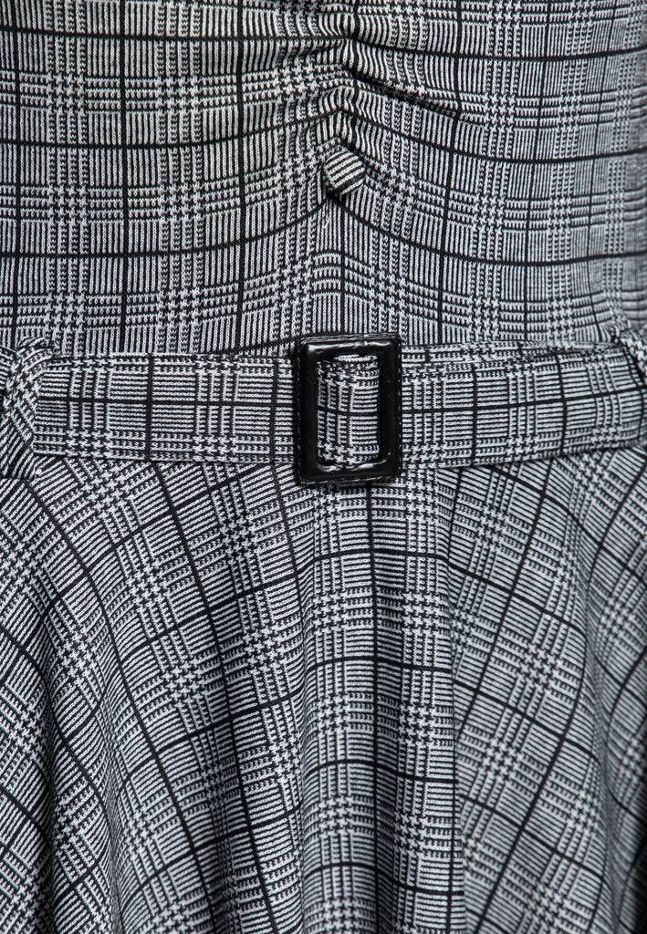 Queen Kerosin Swingkleid in Karo-Optik Speichern exportieren