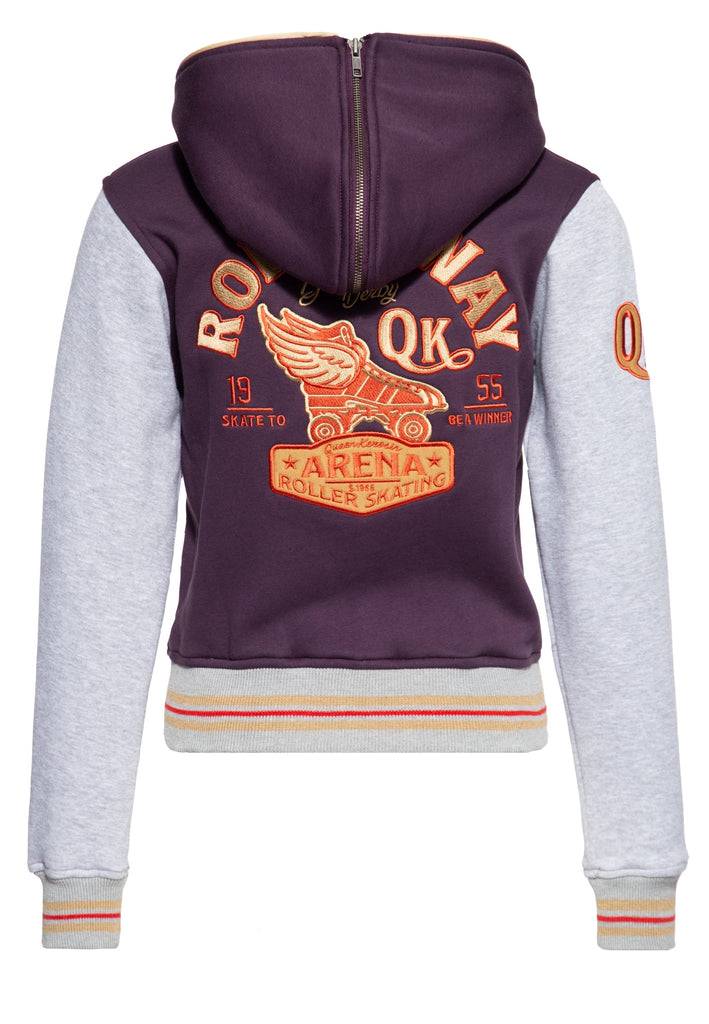 Queen Kerosin College Sweatjacke «Rollerway» Rabatte dieses Monats