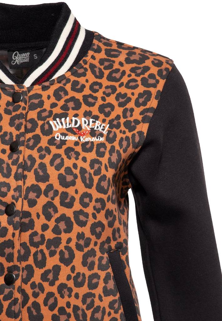 Queen Kerosin College Sweatjacke «Wild Rebel» 2025