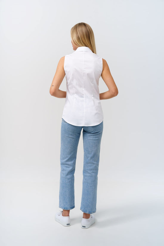 Soluzione Ärmellose Bluse Carlotta Online