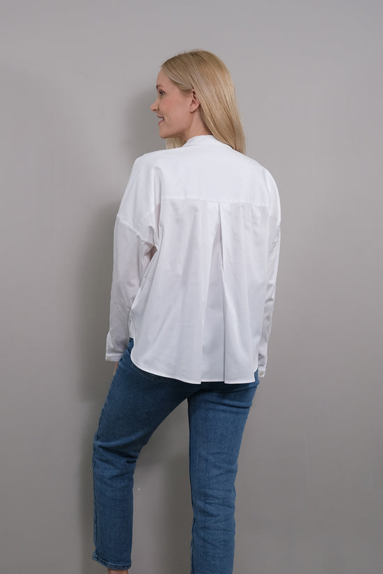 Soluzione Lockere Bluse mit Brusttasche Fiona Zeitlich begrenztes Angebot