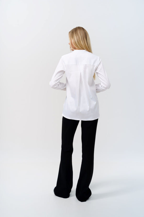 Soluzione Bluse mit Stehkragen Lucia VIP-Rabatte