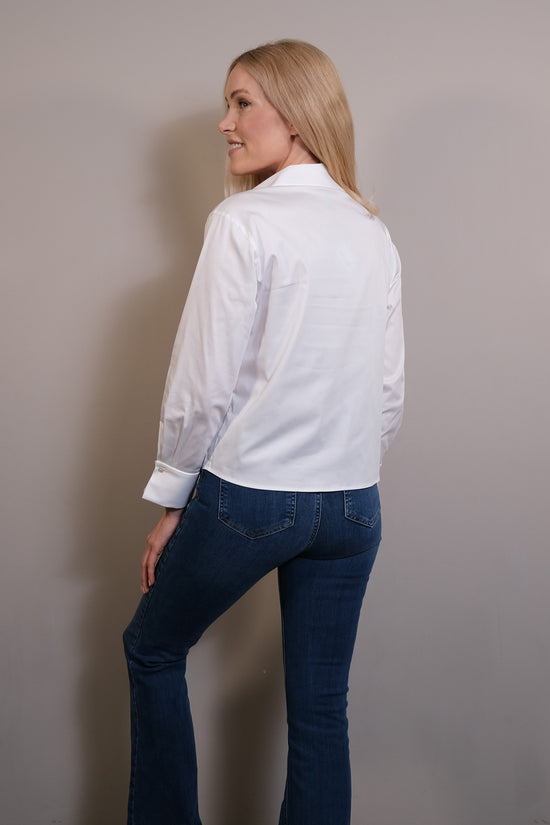 Soluzione Bluse mit Umschlagsmanschette Dana Tiefpreis