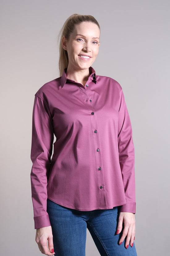 Soluzione Lockere Jerseybluse Lina Fabrik Onlineshop