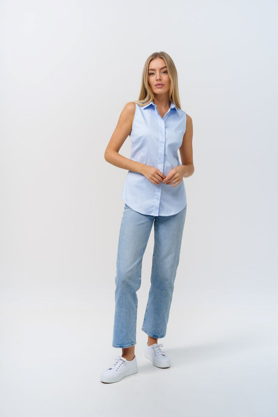 Soluzione Ärmellose Bluse Carlotta Versandkostenfrei